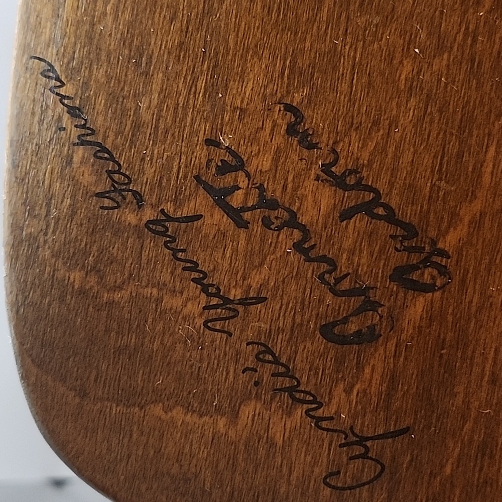 Vintage 1974 Caro Nan Signed Wooden Purse 9.25" X 9.25" X 5.75" - Picture 10 of 17
